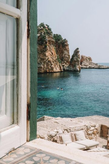 Where to stay in Scopello, Sicily.
